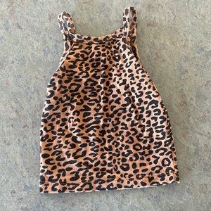 ARQ leopard print tank top